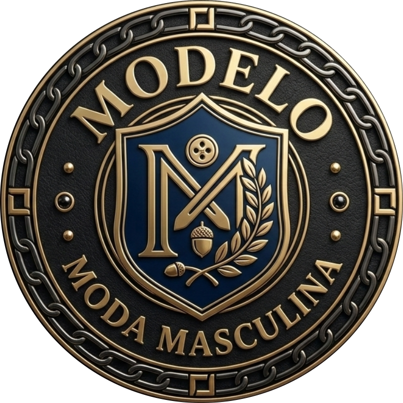 Modelo Moda Masculina Logo